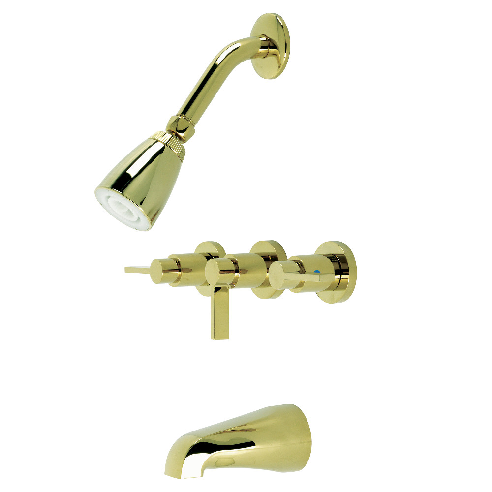 Picture of Kingston Brass KB8132NDL Single Handle Tub & Shower Faucet&#44; Polished Brass