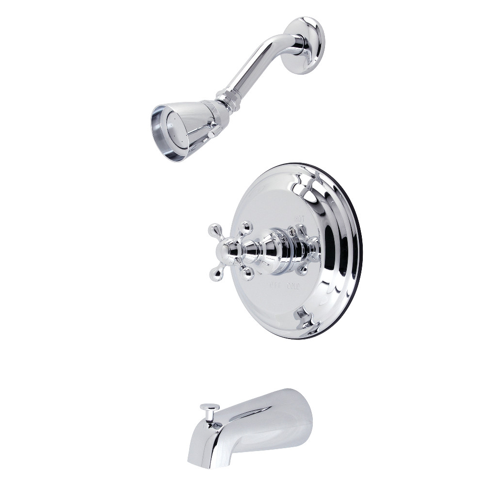 Picture of Kingston Brass KB2631KX Tub & Shower Faucet&#44; Polished Chrome