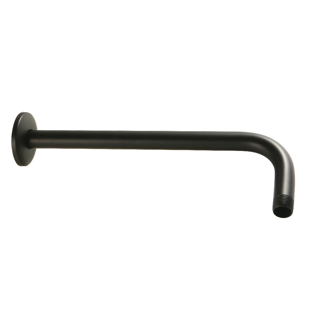 Claremont 12 in. Rain Drop Shower Arm, Matte Black