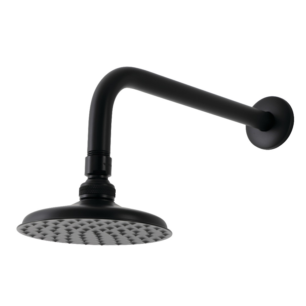 Picture of Kingston Brass K135A0CK Victorian 5.25 in. Shower Head with Shower Arm, Matte Black