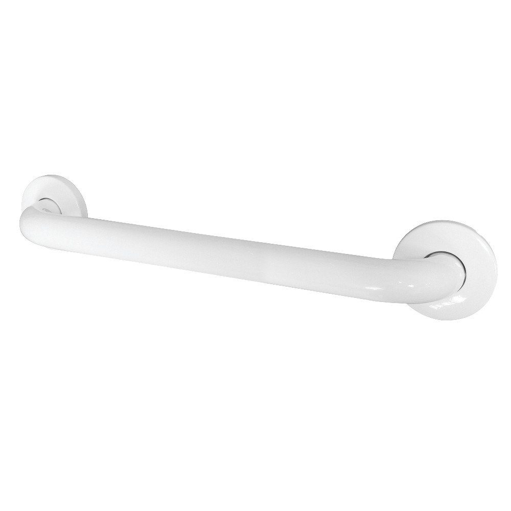 Made to Match 18 in. Stainless Steel Grab Bar, White