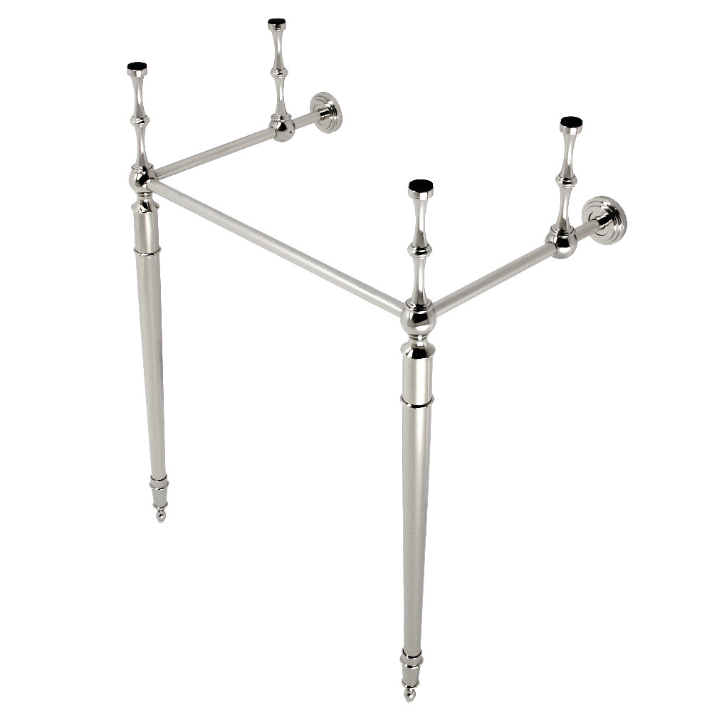 Fauceture Edwardian 22 in. Brass Console Sink Legs, Polished Nickel