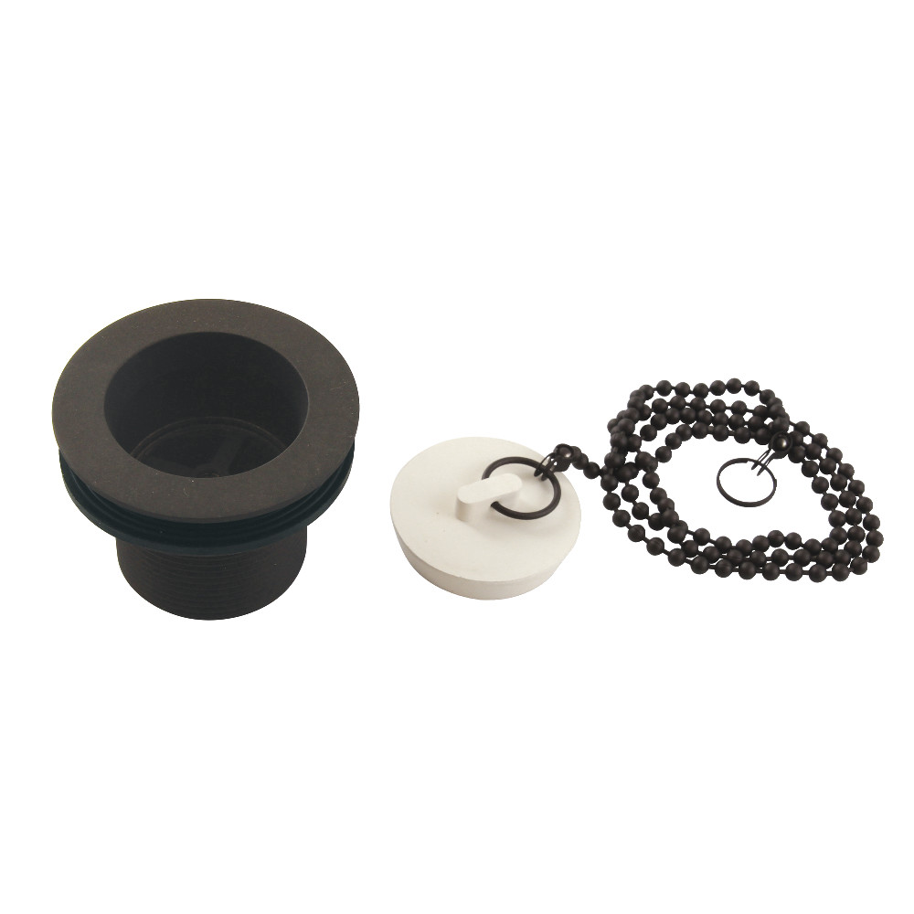 Picture of Kingston Brass DSP15ORB 1.5 in. Chain & Stopper Tub Drain with 1.5 in. Body Thread, Oil Rubbed Bronze
