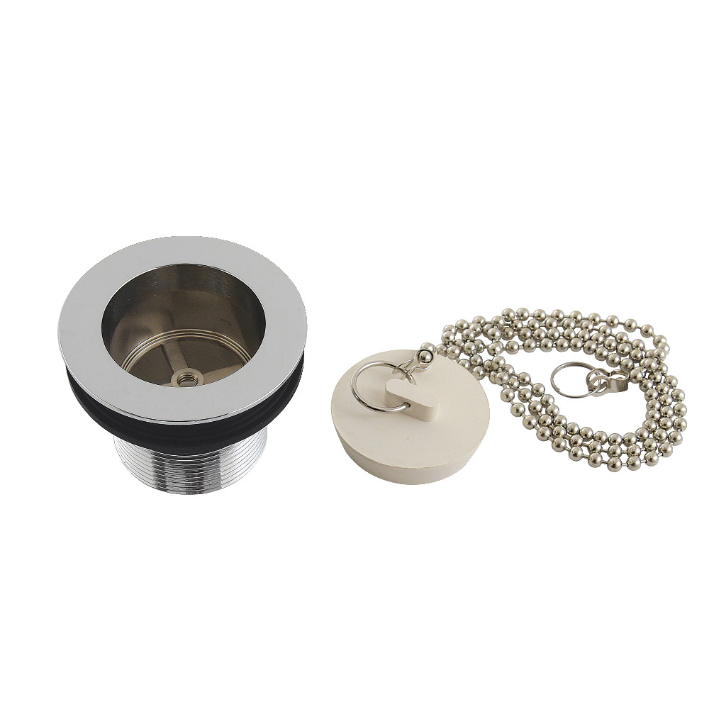 Picture of Kingston Brass DSP15CP 1.5 in. Chain & Stopper Tub Drain with 1.5 in. Body Thread, Polished Chrome