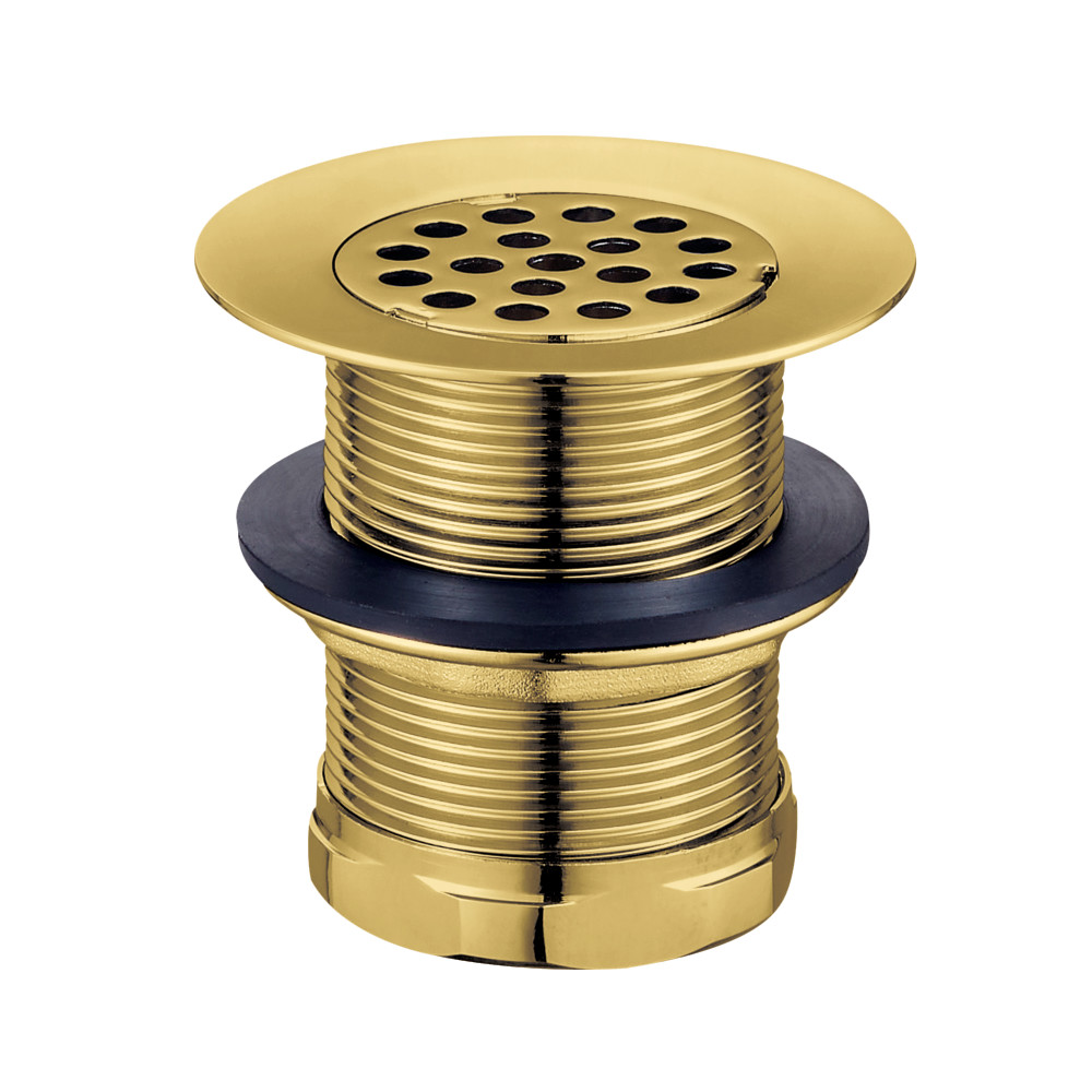 Picture of Kingston Brass KBU1007 2 in. Seattle Brass Grid Bar & Utility Sink Drain, Brushed Brass
