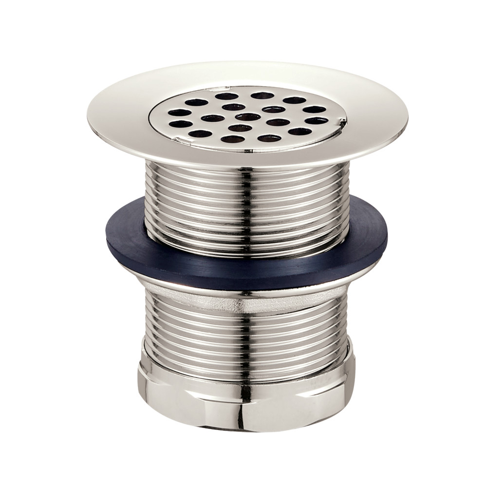 Picture of Kingston Brass KBU1006 2 in. Seattle Brass Grid Bar & Utility Sink Drain, Polished Nickel