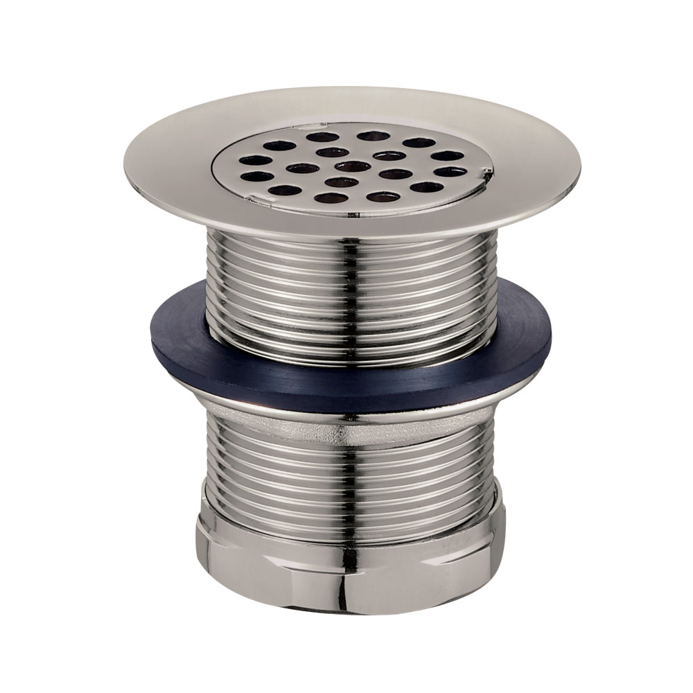 Picture of Kingston Brass KBU1008 2 in. Seattle Brass Grid Bar & Utility Sink Drain, Brushed Nickel