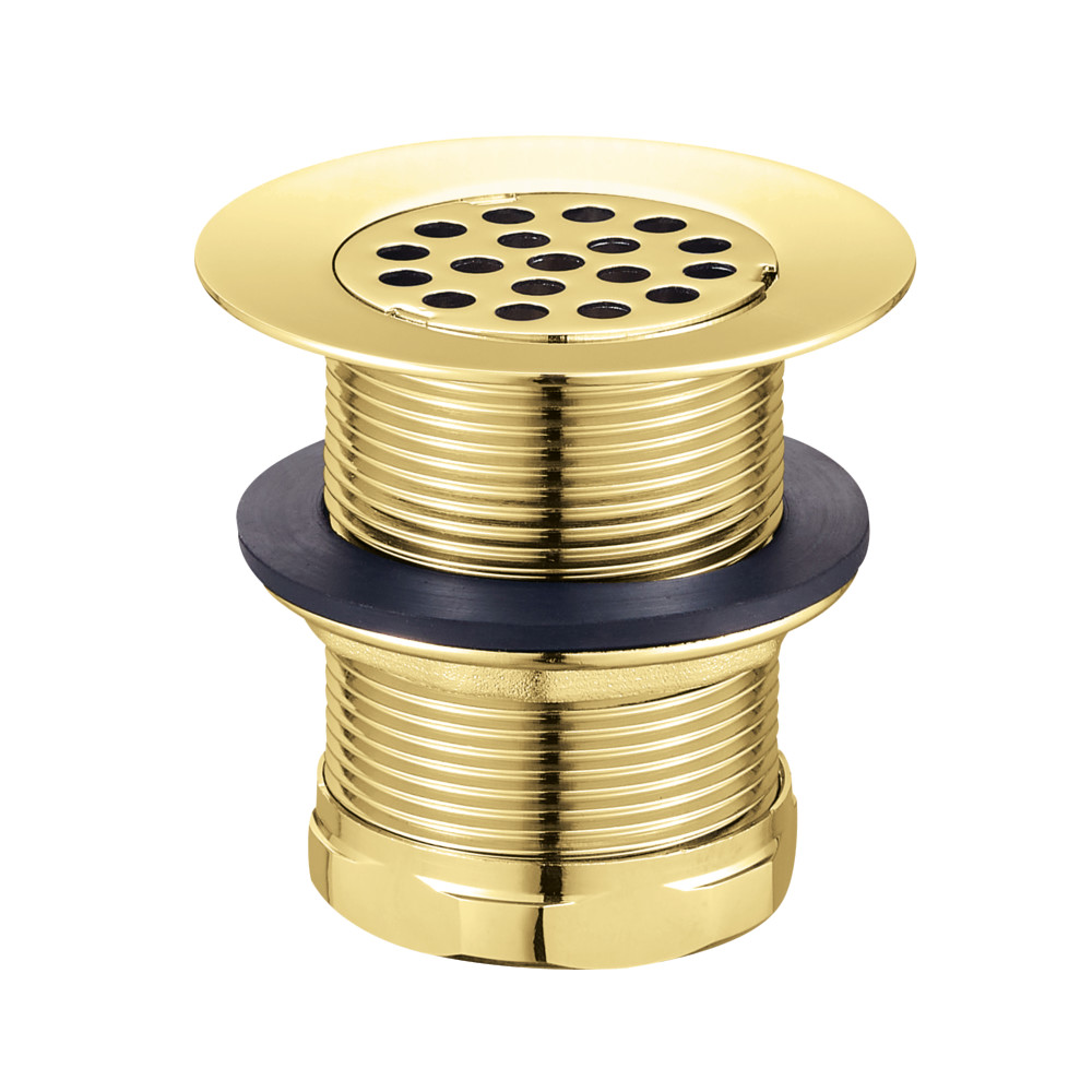 Picture of Kingston Brass KBU1002 2 in. Seattle Brass Grid Bar & Utility Sink Drain, Polished Brass