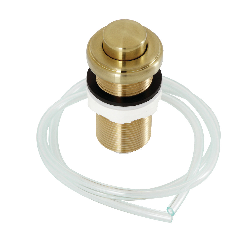 KA217 1.75 in. Trimscape Garbage Disposal Air Switch Button, Brushed Brass