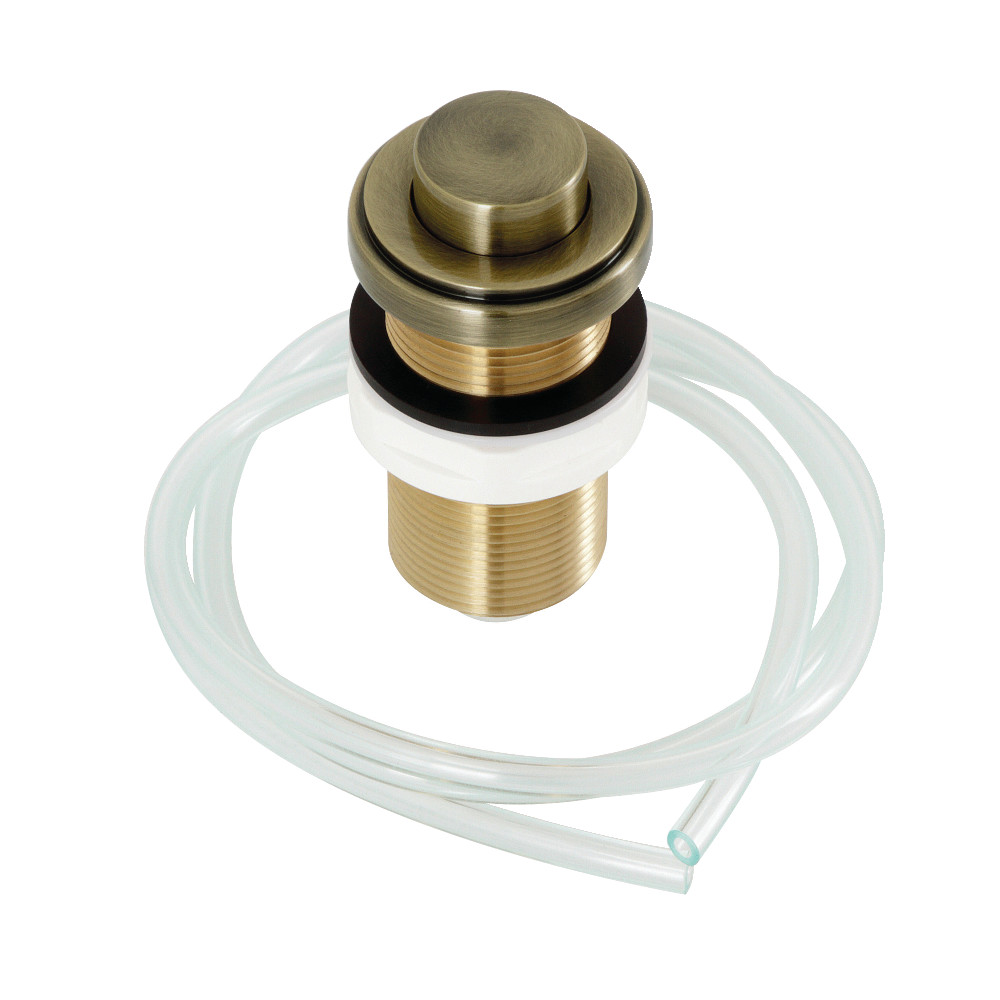 KA21AB 1.75 in. Trimscape Garbage Disposal Air Switch Button, Antique Brass