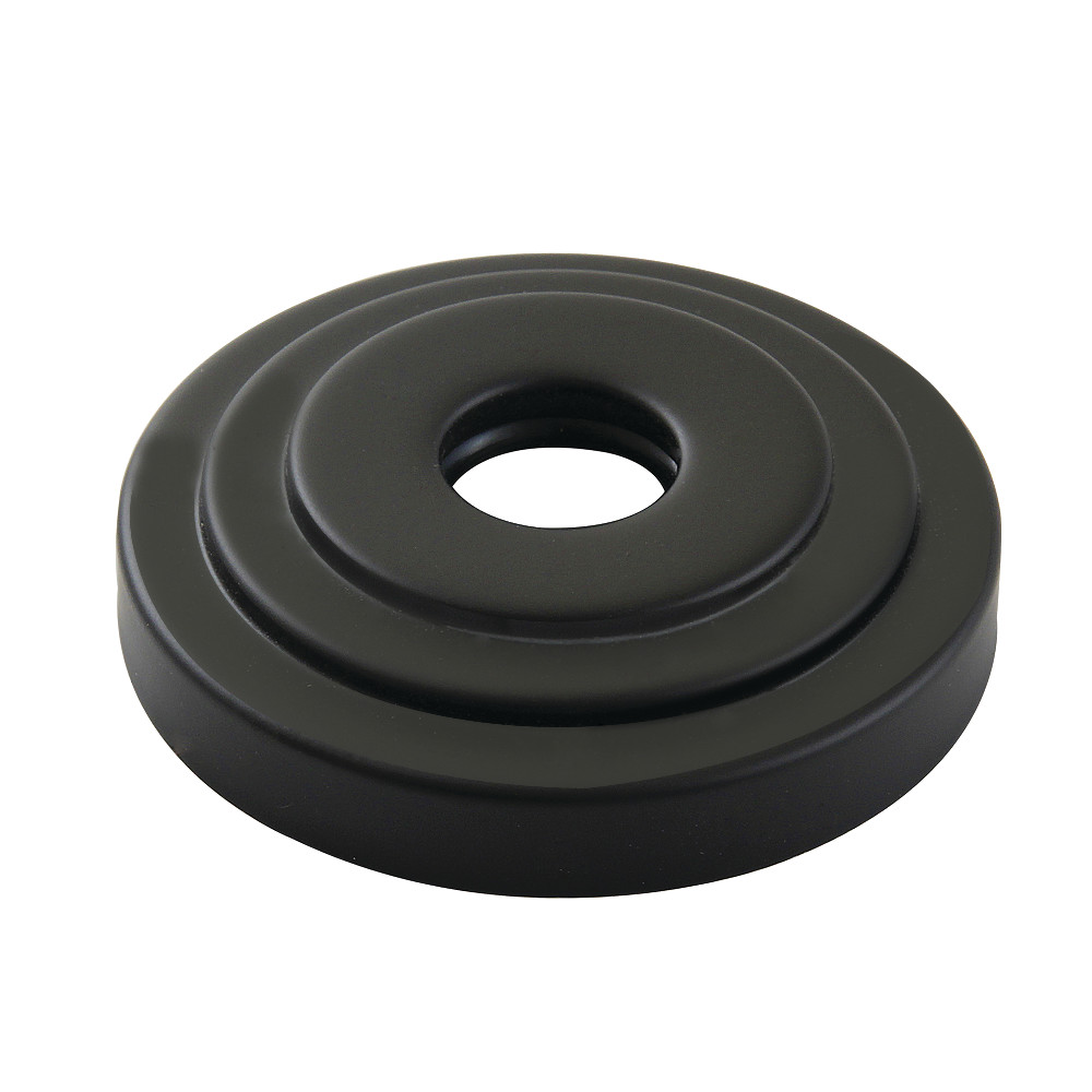 0.75 in. ID x 3 in. O.D Decorative Escutcheon Flange, Matte Black