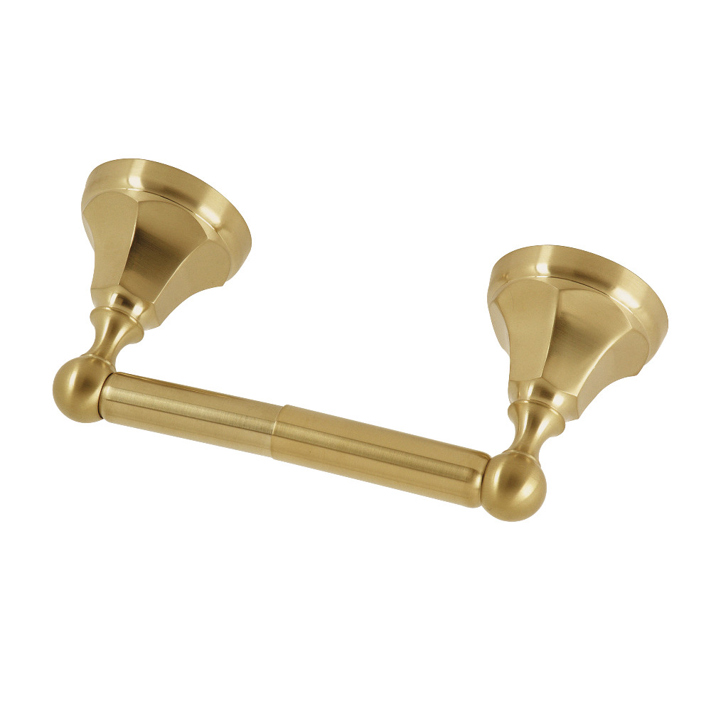 2.63 in. Metropolitan Toilet Paper Holder, Brushed Brass