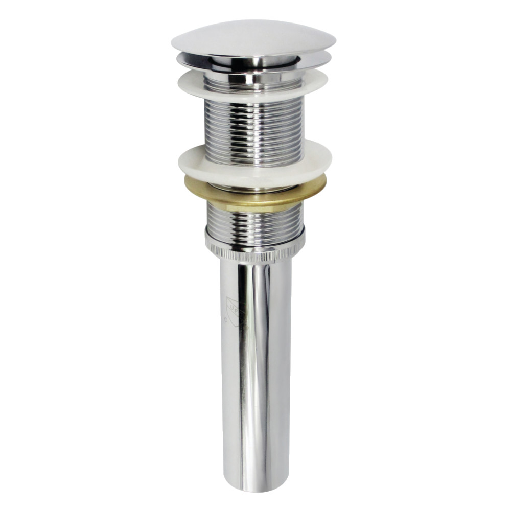 Picture of Kingston Brass EV8311 2.63 in. Coronet Push Pop-Up Bathroom Sink Drain without Overflow, Polished Chrome