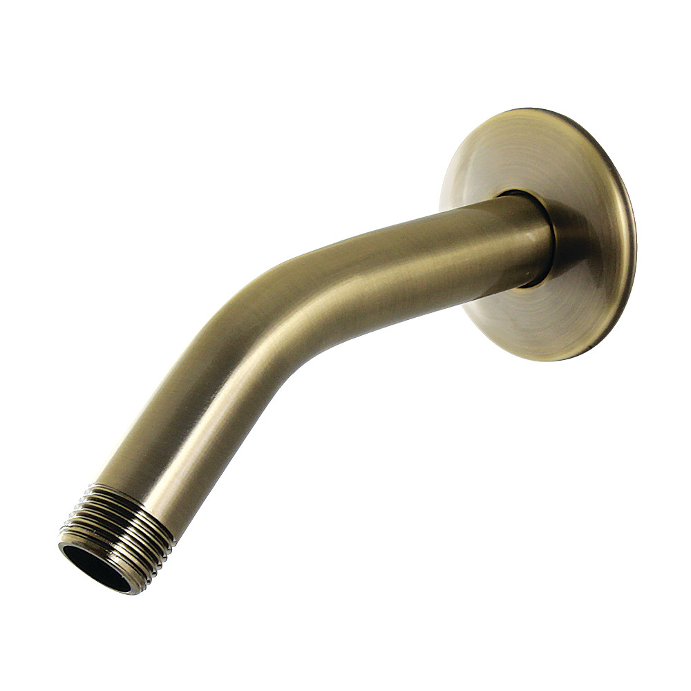 8 in. Trimscape Shower Arm with Flange, Antique Brass