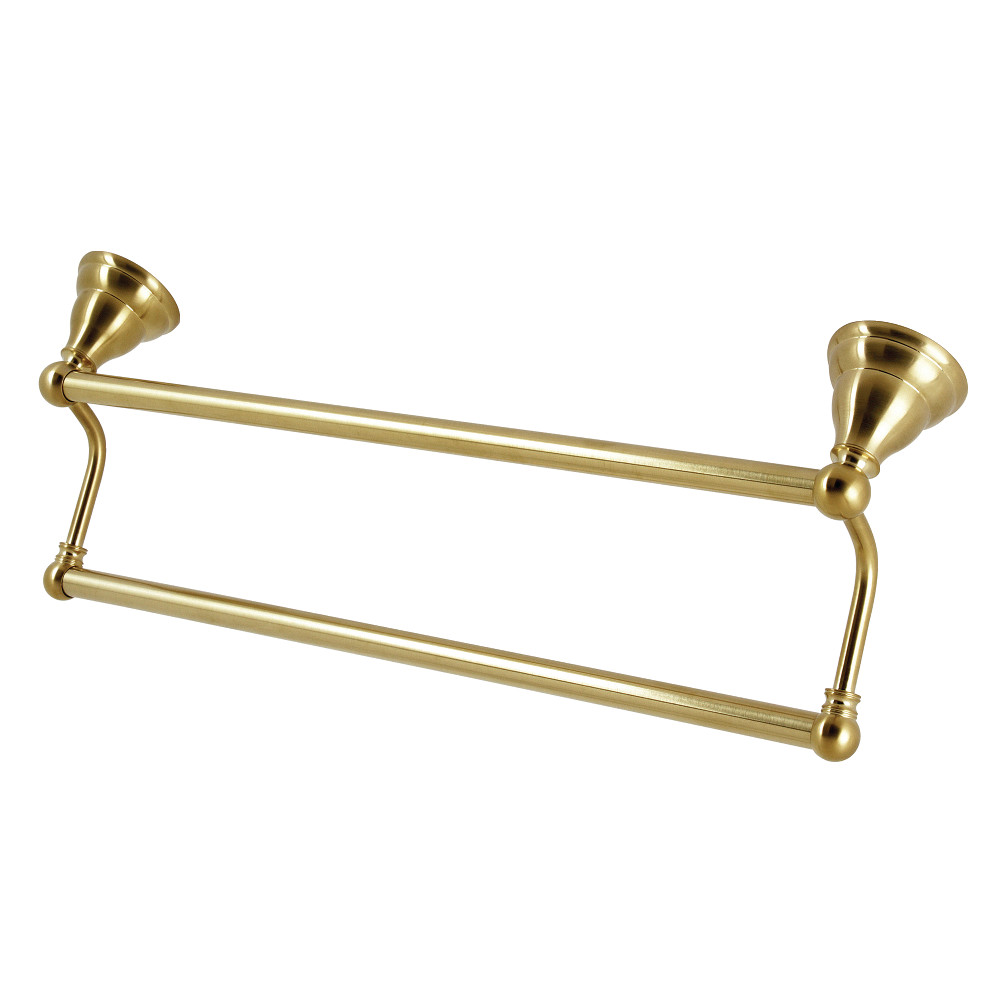 Royale Dual Towel Bar - Brushed Brass - 18 in.