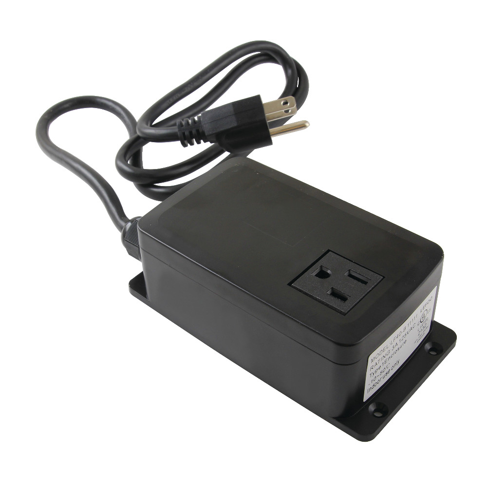 PMD401 1.88 in. Trimscape Single Outlet Disposal Power Module, Black