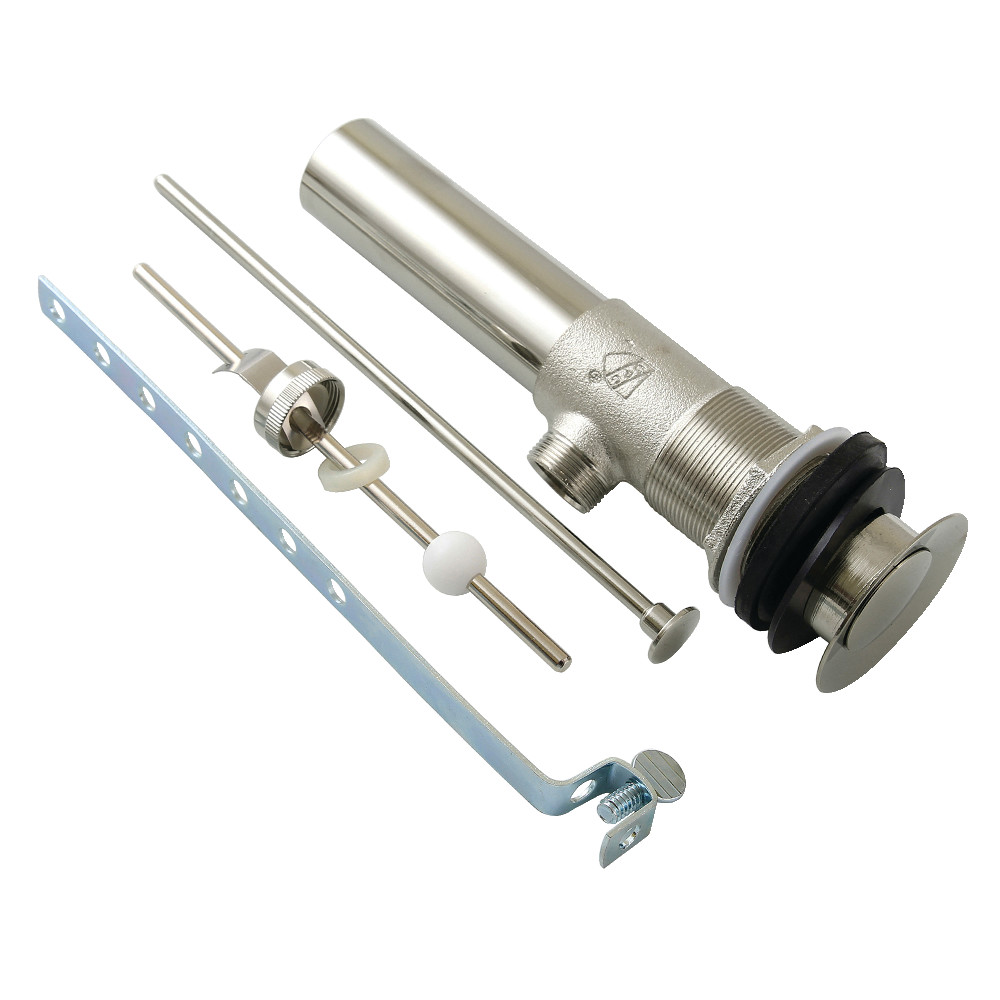 Picture of Kingston Brass KB1116 7.88 in. 22 Gauge Brass Pop-Up Drain with Overflow, Polished Nickel