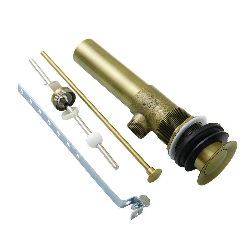Picture of Kingston Brass KB1113 7.88 in. 22 Gauge Brass Pop-Up Drain with Overflow, Antique Brass