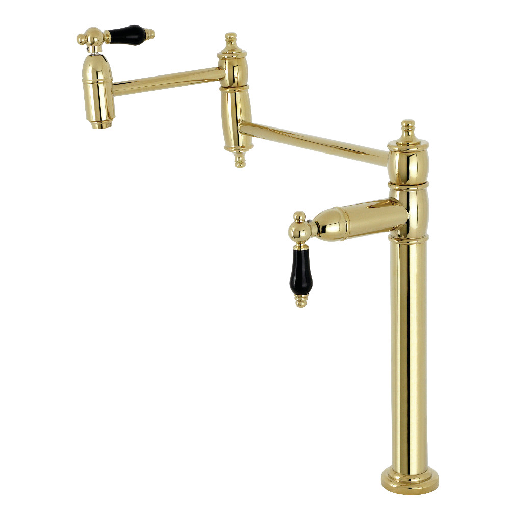 Picture of Kingston Brass KS3702PKL 18.44 in. Duchess Deck Mount Pot Filler, Polished Brass