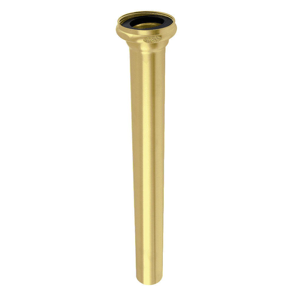 1.5 to 1.25 in. 12 in. Length Possibility Step-Down Tailpiece, Brushed Brass