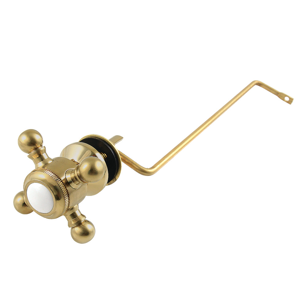 Buckingham Side Mount Toilet Tank Lever, Brushed Brass