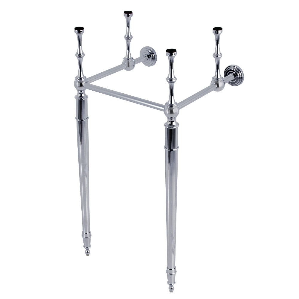 Picture of Kingston Brass VPB33141 33 in. Edwardian Brass Console Sink Legs, Polished Chrome