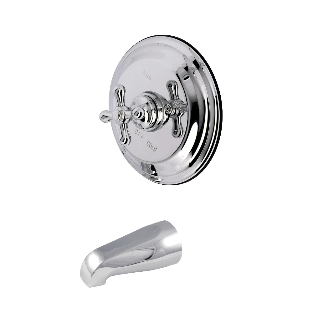 5 in. Heavy Duty Tub, Polished Chrome