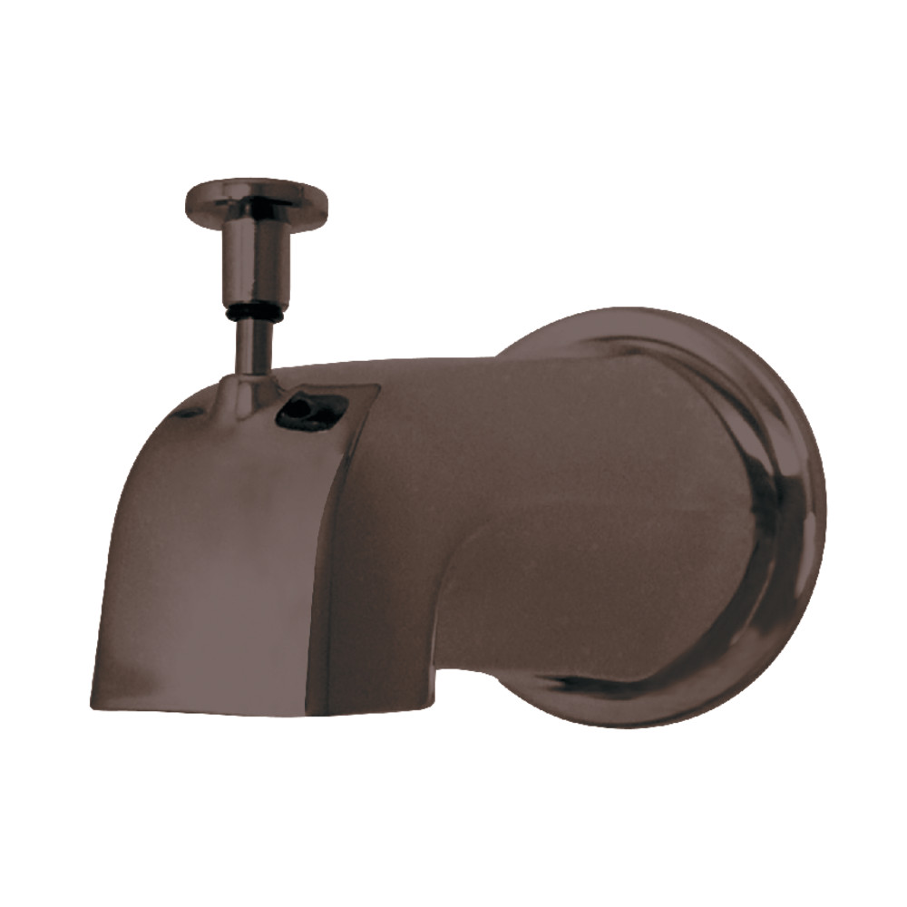 Diverter Tub Spout with Flange, Oil Rubbed Bronze