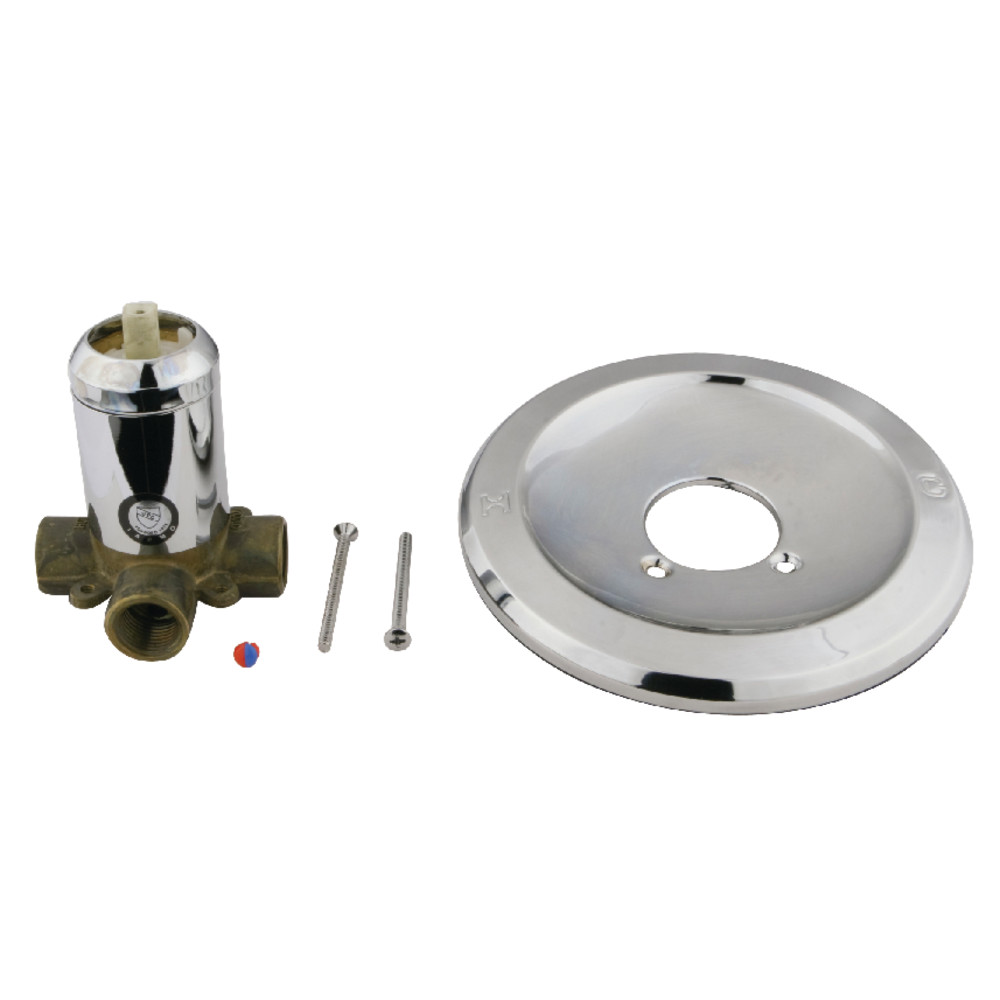 KS511C 4 in. Valve Trim Kit, Polished Chrome