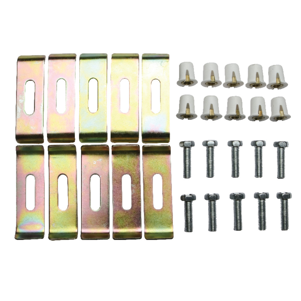 Picture of Kingston Brass KUHDWR10 Undermount Clip for Stainless Steel Sink, Brushed - 10 Piece