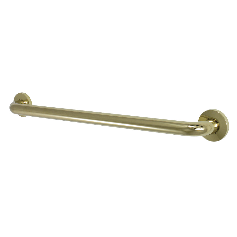 Silver Sage ADA Grab Bar - Polished Brass - 18 x 1.25 in. - Durable Support