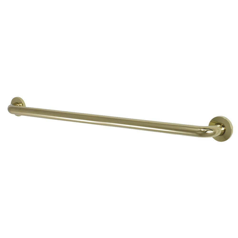 Silver Sage ADA Grab Bar - Polished Brass - 24 x 1.25 in. - Stylish Support