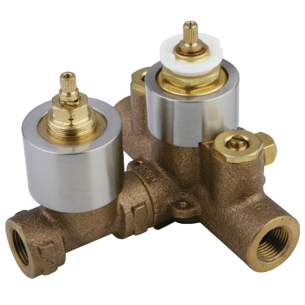 KS36380V 3.63 in. Thermostatic Valve with Volume Control, Brushed Nickel