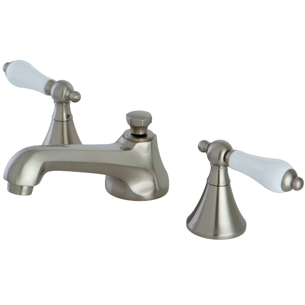 8 in. Widespread Bathroom Faucet, Brushed Nickel