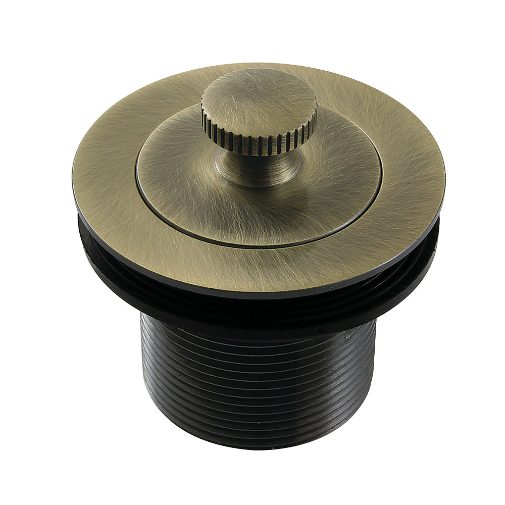 Picture of Kingston Brass DLT15AB 1.5 in. Lift & Turn Tub Drain with 1.5 in. Body Thread, Antique Brass