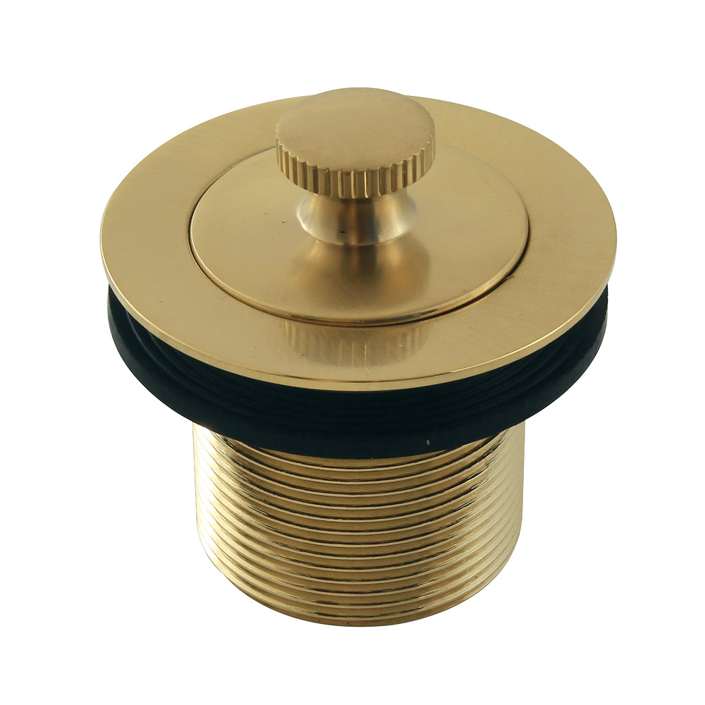 Picture of Kingston Brass DLT15SB 1.5 in. Lift & Turn Tub Drain with 1.5 in. Body Thread, Brushed Brass
