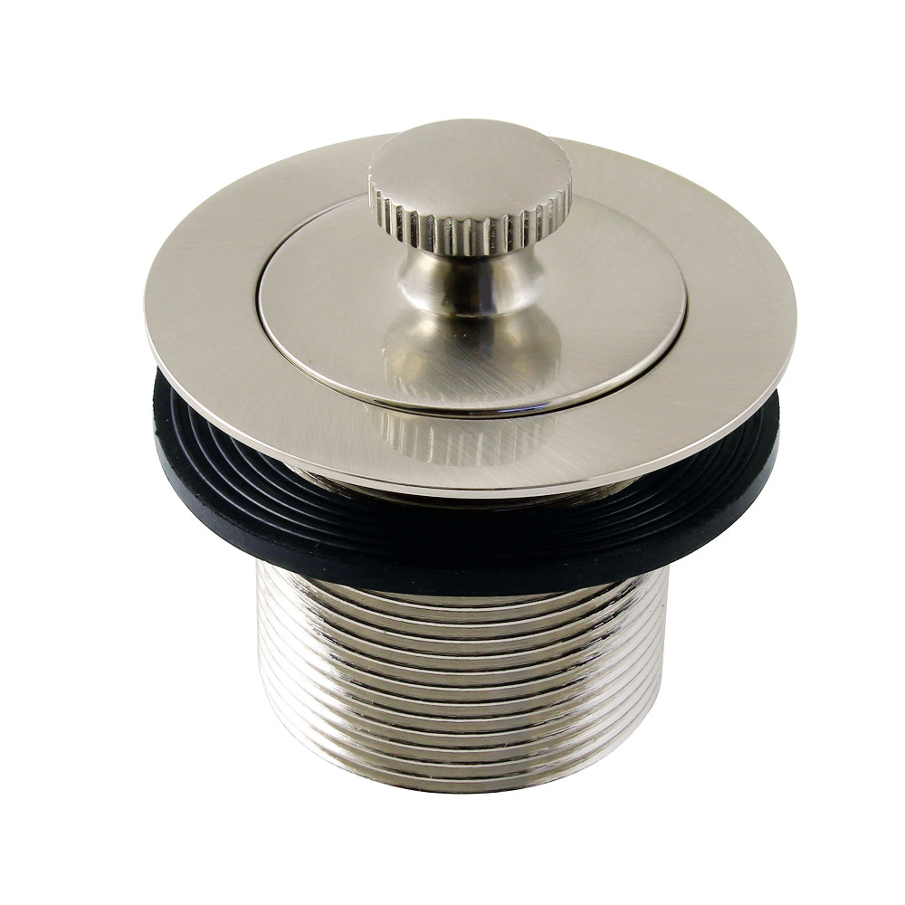 Picture of Kingston Brass DLT15SN 1.5 in. Lift & Turn Tub Drain with 1.5 in. Body Thread, Brushed Nickel