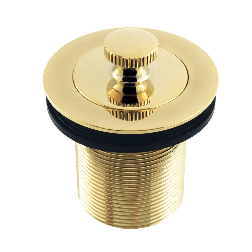 Picture of Kingston Brass DLT20PB 1.5 in. Lift & Turn Tub Drain with 2 in. Body Thread, Polished Brass