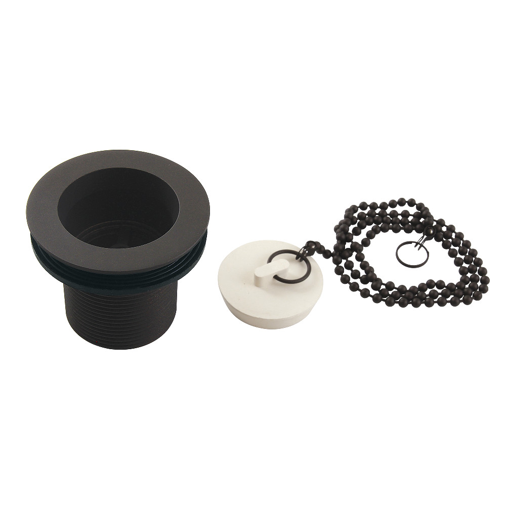 Picture of Kingston Brass DSP17ORB 1.5 in. Chain & Stopper Tub Drain with 1.75 in. Body Thread, Oil Rubbed Bronze