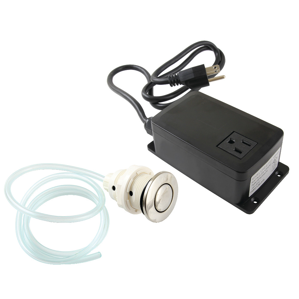 KASK316 2.75 in. Trimscape Single Outlet Garbage Disposal Air Switch Kit, Polished Nickel