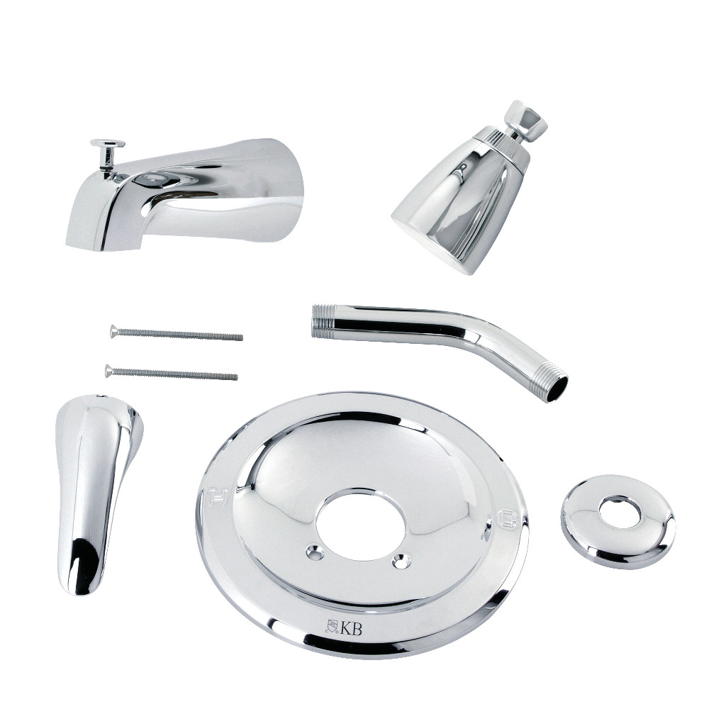 7.75 in. Tub & Shower Trim for KB531L, Polished Chrome
