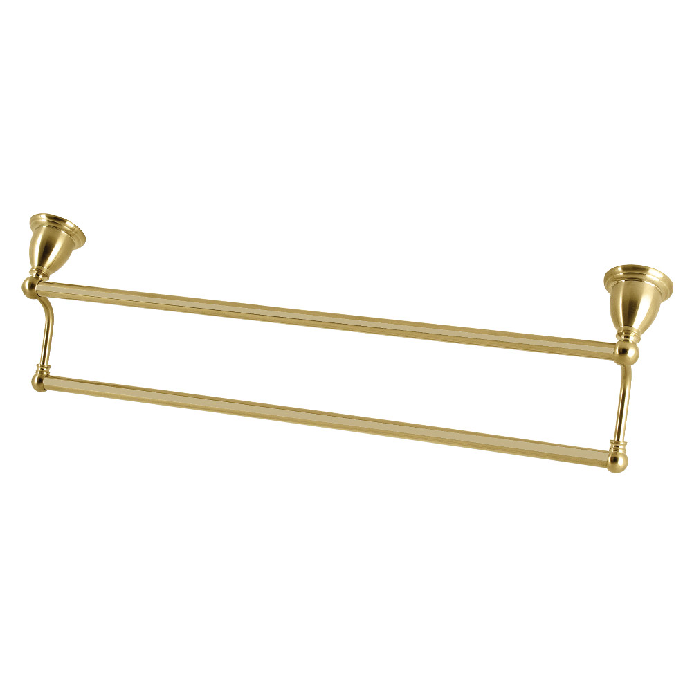 BA1753BB 24 in. Heritage Dual Towel Bar, Brushed Brass