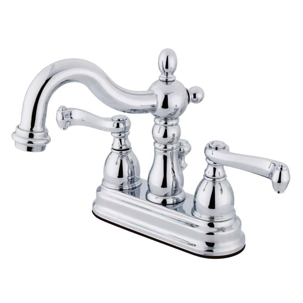 4 in. Centerset Bathroom Faucet, Polished Chrome