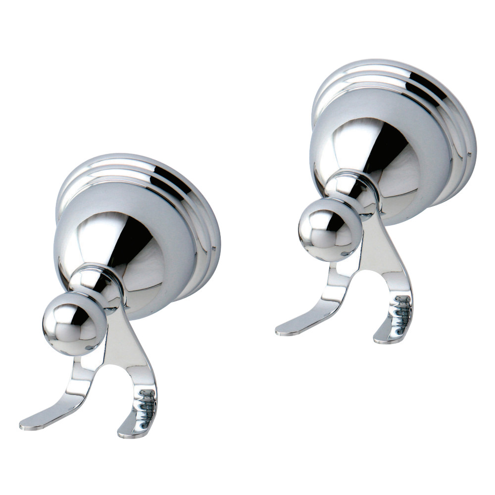 2.75 in. Restoration Robe Hook, Polished Chrome - Set of 2