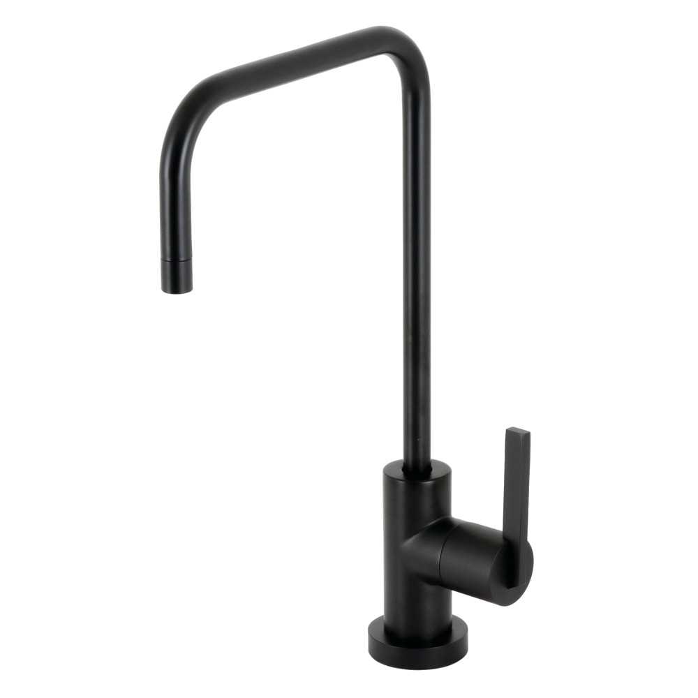 Picture of Kingston Brass KS6190CTL 11.06 in. Continental Single-Handle Water Filtration Faucet, Matte Black