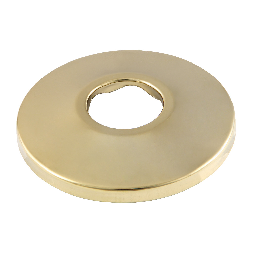 0.5 in. Made to Match IPS Brass Flange, Polished Brass