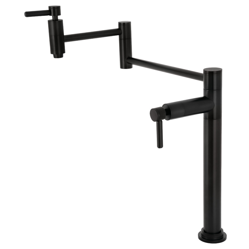 Picture of Kingston Brass KS8700DL 18.25 in. Concord Deck Mount Pot Filler, Matte Black