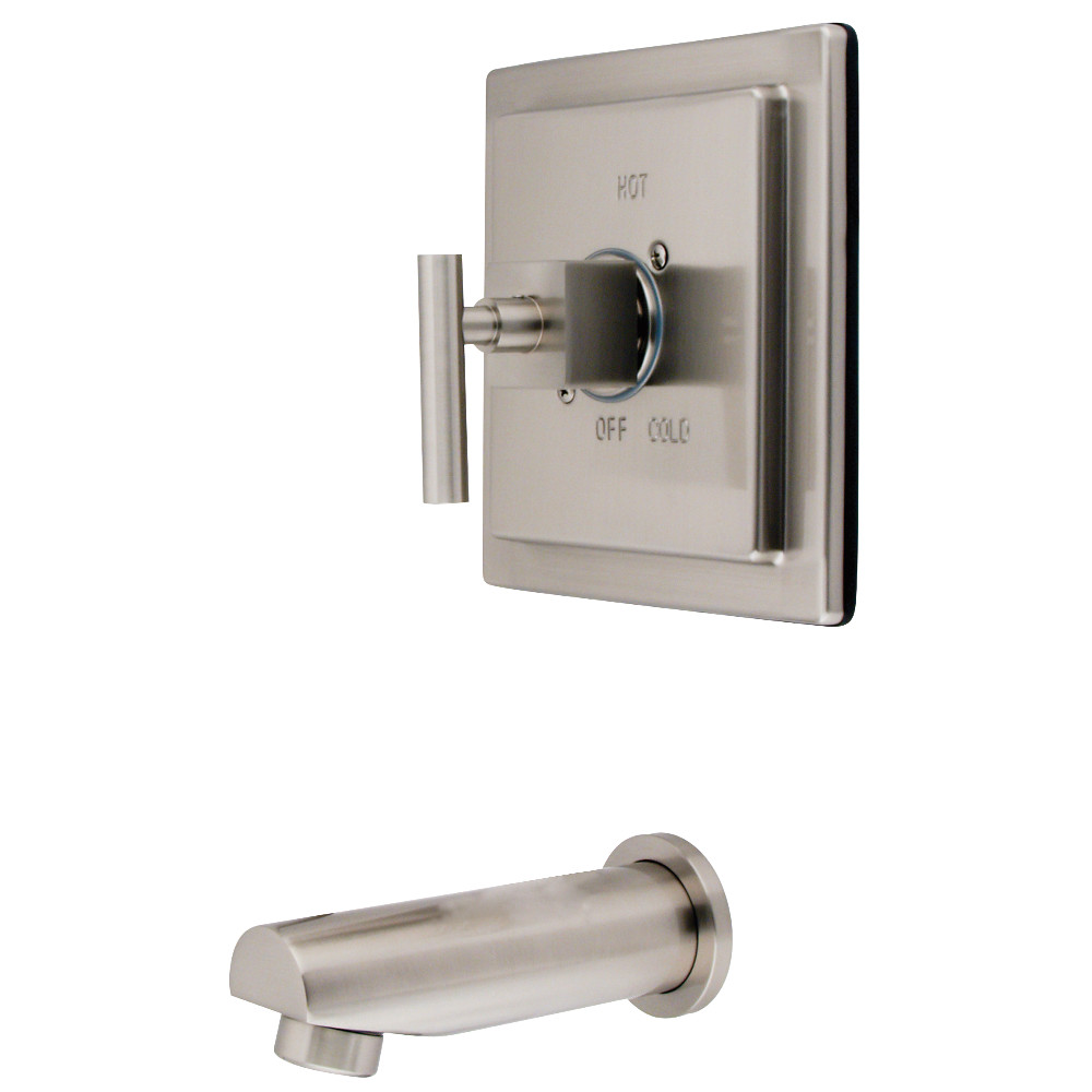 5.5 in. Heavy Duty Tub, Brushed Nickel