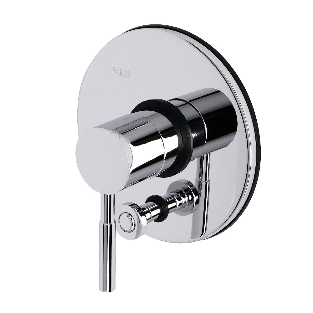 Picture of Kingston Brass KB86910DLLST 4.5 in. Pressure Balance Valve Trim without Shower & Tub Spout&#44; Polished Chrome