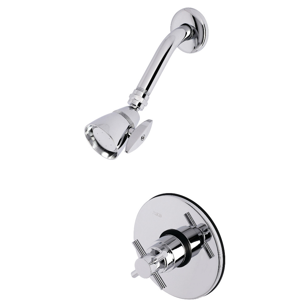 Picture of Kingston Brass KB8691DXSO 7.13 in. Heavy Duty Shower, Polished Chrome